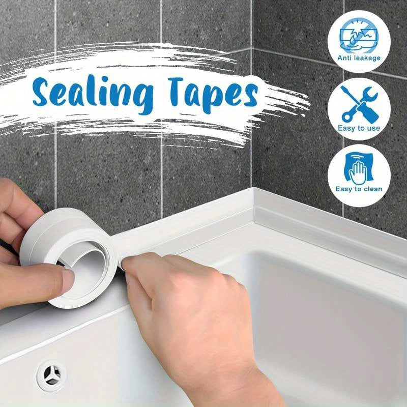 2M Bathroom Sealing Strip Tape PVC Self Adhesive Waterproof Wall Sticker
