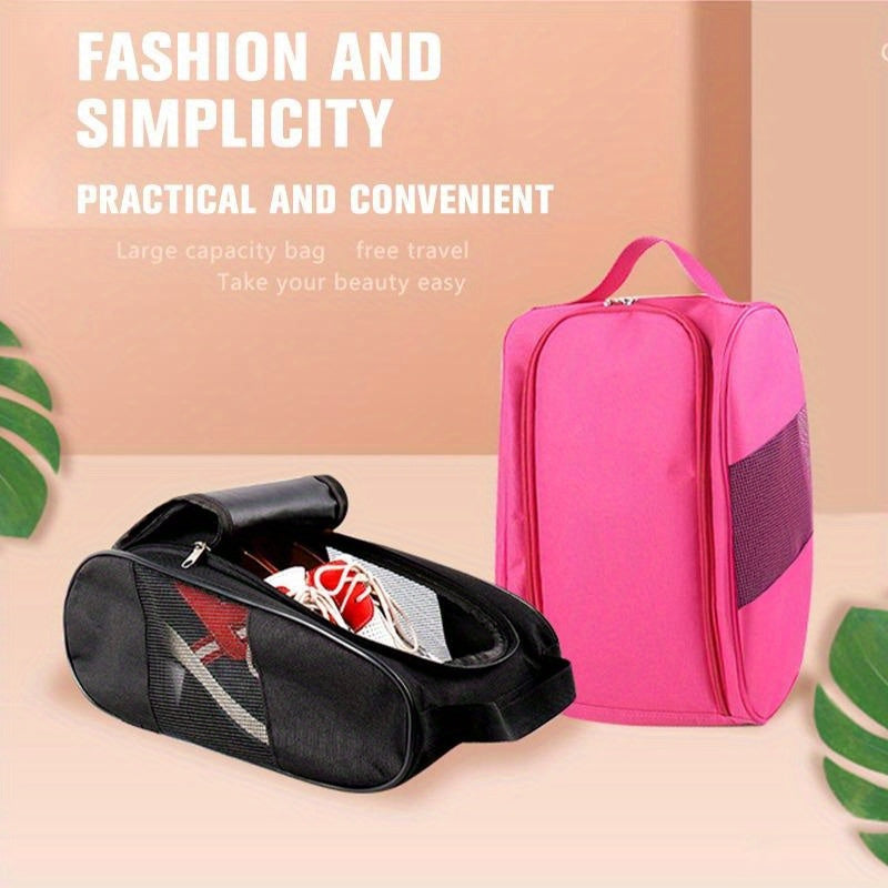 Portable Golf Shoe Bag Lightweight Golf Shoe Organizer
