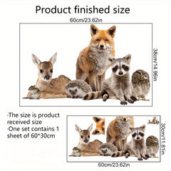 Realistic Animal Stickers for Wall Glass Door Window