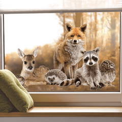 Realistic Animal Stickers for Wall Glass Door Window