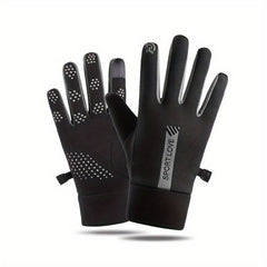 Plush Insulated Gloves for Winter Sports Touch Screen Outdoor Gloves