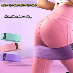 3pcs Yoga Resistance Ropes Set Non slip Stretching Bands Hip Lifting Training
