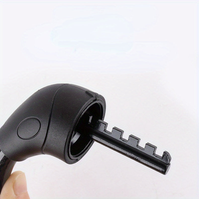 5-Digit Bike Lock Thick Steel Cable Riding Equipment