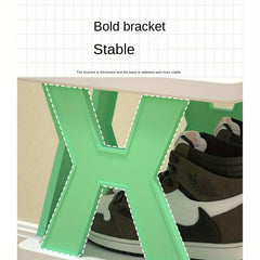 Outdoor Camping Creative Shoe Rack Folding Storage Rack