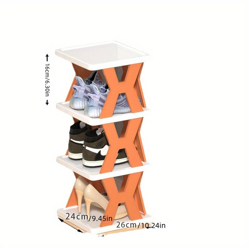 Outdoor Camping Creative Shoe Rack Folding Storage Rack