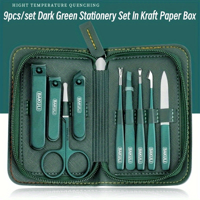 Portable Nail Clippers Fingernail & Toenail Cutter Set
