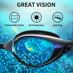 Unisex Swimming Goggles UV Protection Comfort for Swimming & Surfing
