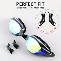 Unisex Swimming Goggles UV Protection Comfort for Swimming & Surfing