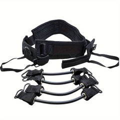 Vertical Jump Resistance Band Elastic Pull Rope Leg Training Squat Pilates