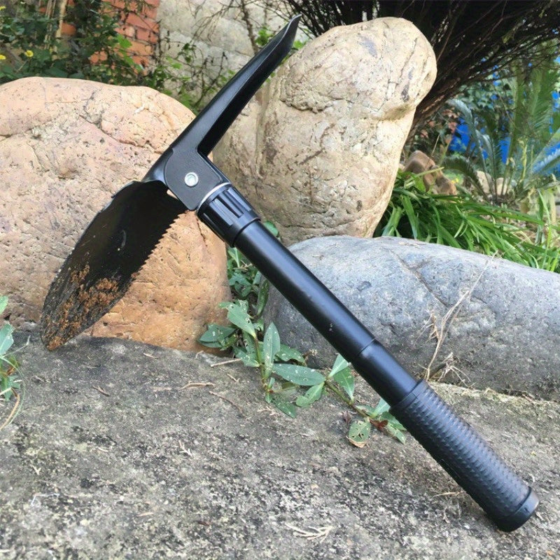 1pc Armory Shovel Folding Portable Hoe Digging Fishing Small Shovel