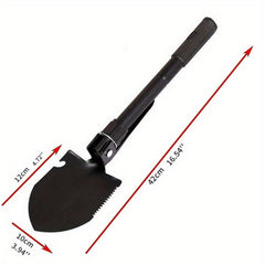1pc Armory Shovel Folding Portable Hoe Digging Fishing Small Shovel