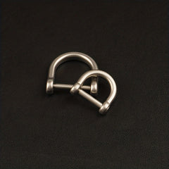 Stainless Steel Hanging Buckle U Shaped Hook Keychain Accessory