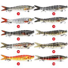 1pc Fishing Lure 13 26g Bionic Hard Bait Treble Hook Fishing Tackle