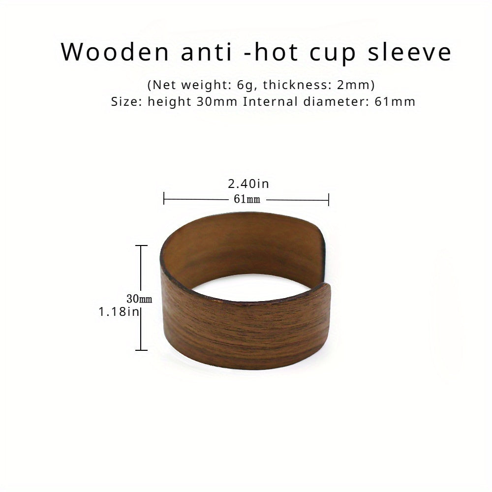 304 Stainless Steel Cup with Walnut Wood Cover for Outdoor Camping