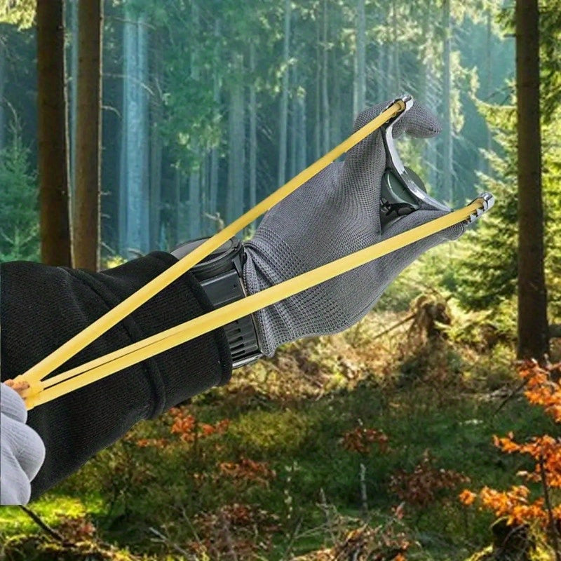 Portable Slingshot with Camo Handle, Outdoor Entertainment