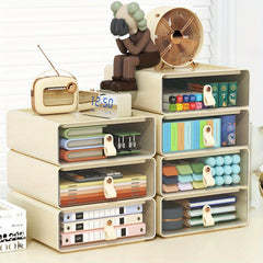 Student Drawer Storage Box Sorting Box Large Capacity Pen Holder