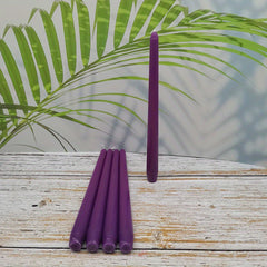 4pcs Smokeless Tapered Home Candles, 8-Hour Burn, for Home Decoration