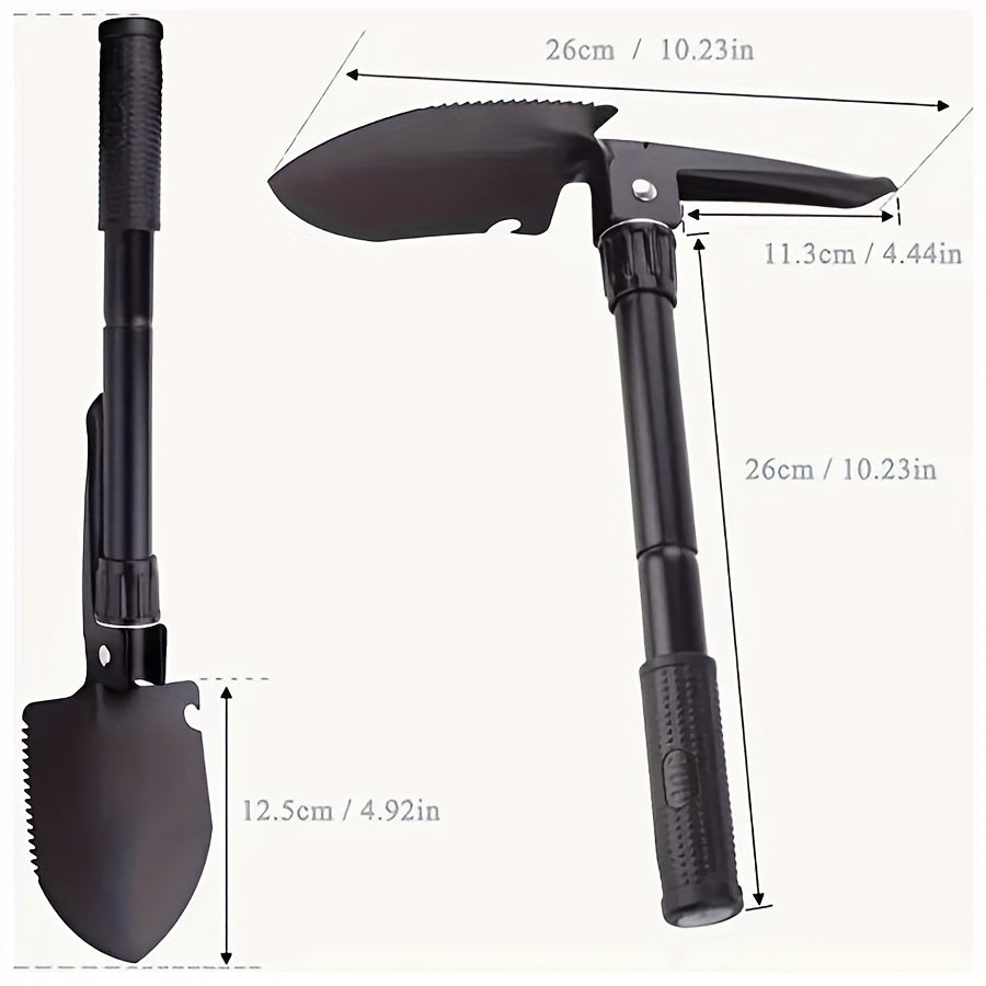 Folding Shovel Portable Survival Tool for Camping Hiking