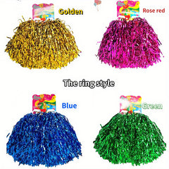 Cheering Poms Cheerleader Pom Poms Handheld Props Dancing Sports Stage