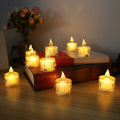 3pcs Romantic LED Candle Lights for Wedding Decorations