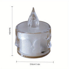3pcs Romantic LED Candle Lights for Wedding Decorations