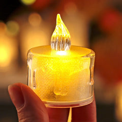 3pcs Romantic LED Candle Lights for Wedding Decorations