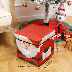 1pc Family Storage Box Christmas Gift Storage Box Toy Storage Box