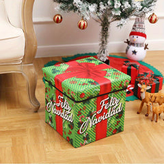 1pc Family Storage Box Christmas Gift Storage Box Toy Storage Box