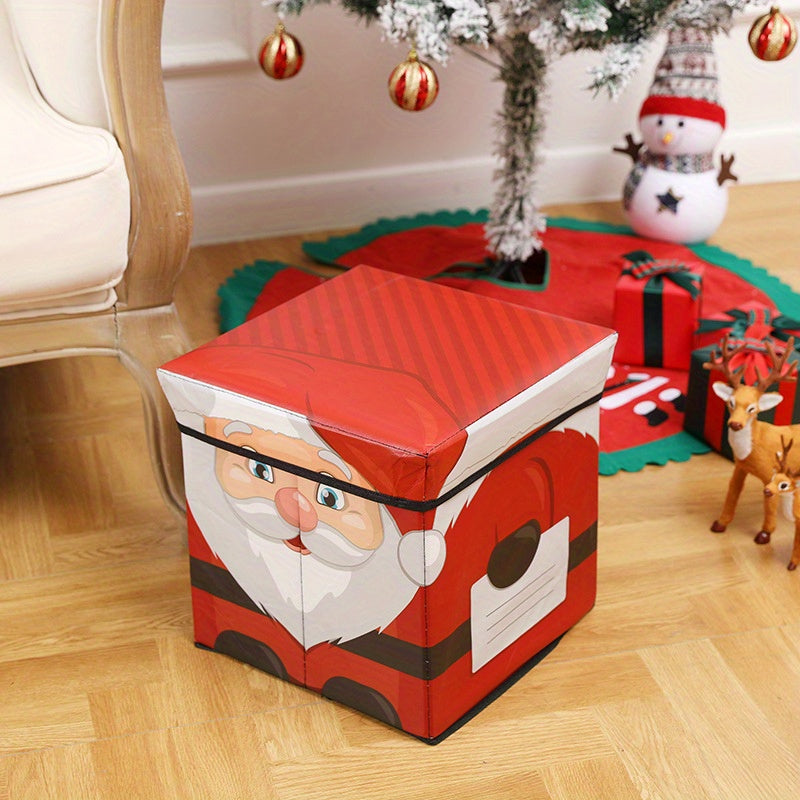 1pc Family Storage Box Christmas Gift Storage Box Toy Storage Box