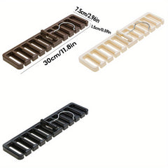 10 Holes Belt Rack Tie Scarf Belt Hanger Large Capacity Organizer