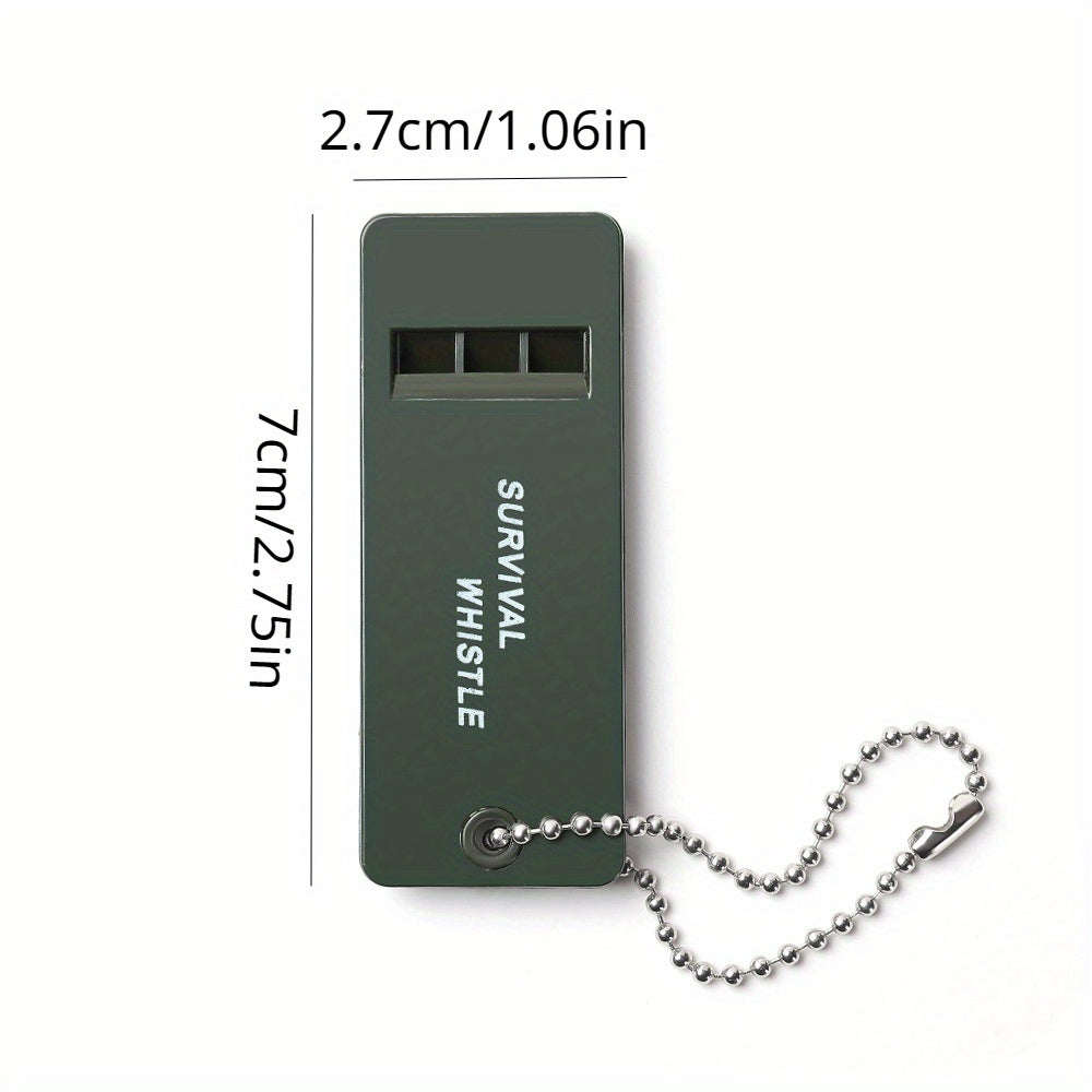 Outdoor Survival Whistle 4pcs High Frequency Emergency Whistle