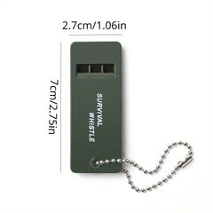 Outdoor Survival Whistle 4pcs High Frequency Emergency Whistle