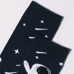 Men's Space Astronaut Couple Crew Socks