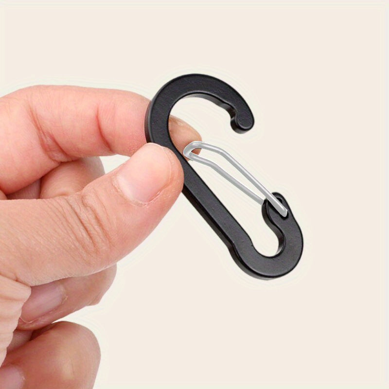 6pcs Aluminum Gourd Spring Buckle Multifunctional Keychain