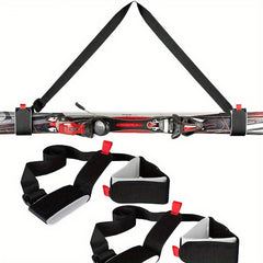 Adjustable Skiing Pole Shoulder Strap Snowboard Handle Carrier