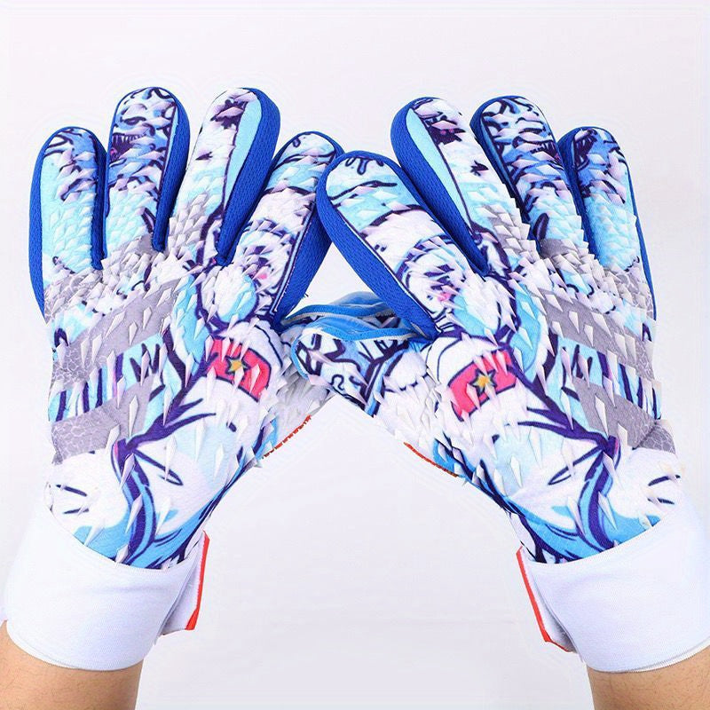Latex Football Goalkeeper Gloves Thickened for Youth Adult Outdoor Sports Golf