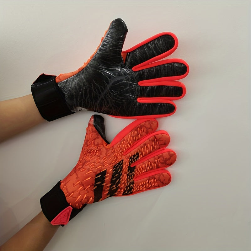 Latex Football Goalkeeper Gloves Thickened for Youth Adult Outdoor Sports Golf