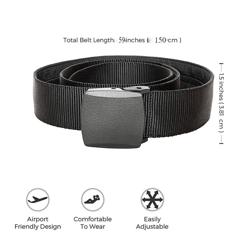 Men's Tactical Canvas Belt Outdoor Sporty Military