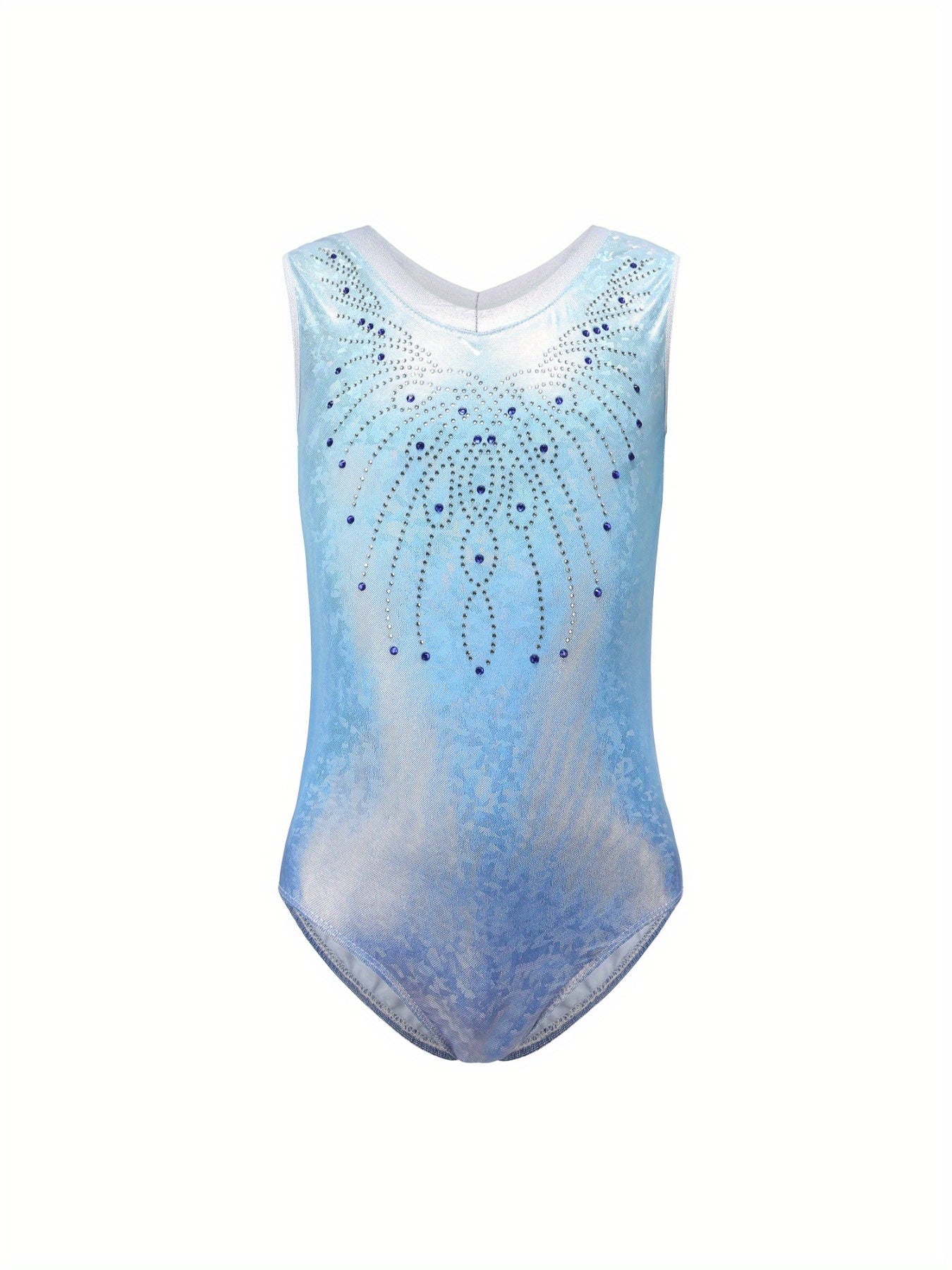 Girls Sleeveless Ballet Leotard Dance Suit Romper Breathable Stretchy