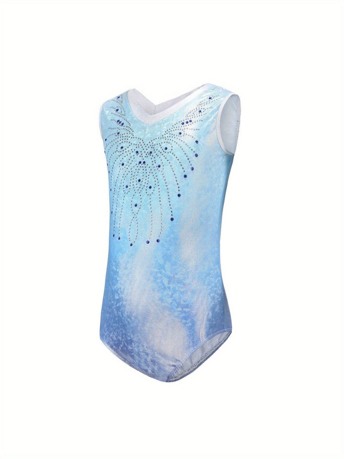 Girls Sleeveless Ballet Leotard Dance Suit Romper Breathable Stretchy