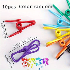 Sticky Note Clip Bag Clip Food Clip 4-Pack