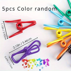 Sticky Note Clip Bag Clip Food Clip 4-Pack