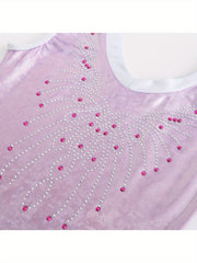 Breathable Sleeveless Ballet Leotard Dance Romper Girls Gymnastics