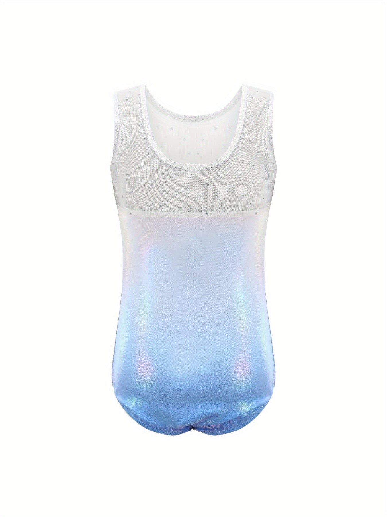 Girls Splicing Sleeveless Ballet Leotard Romper