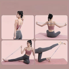 8 Shaped Yoga Resistance Rope for Stretching and Strength Training