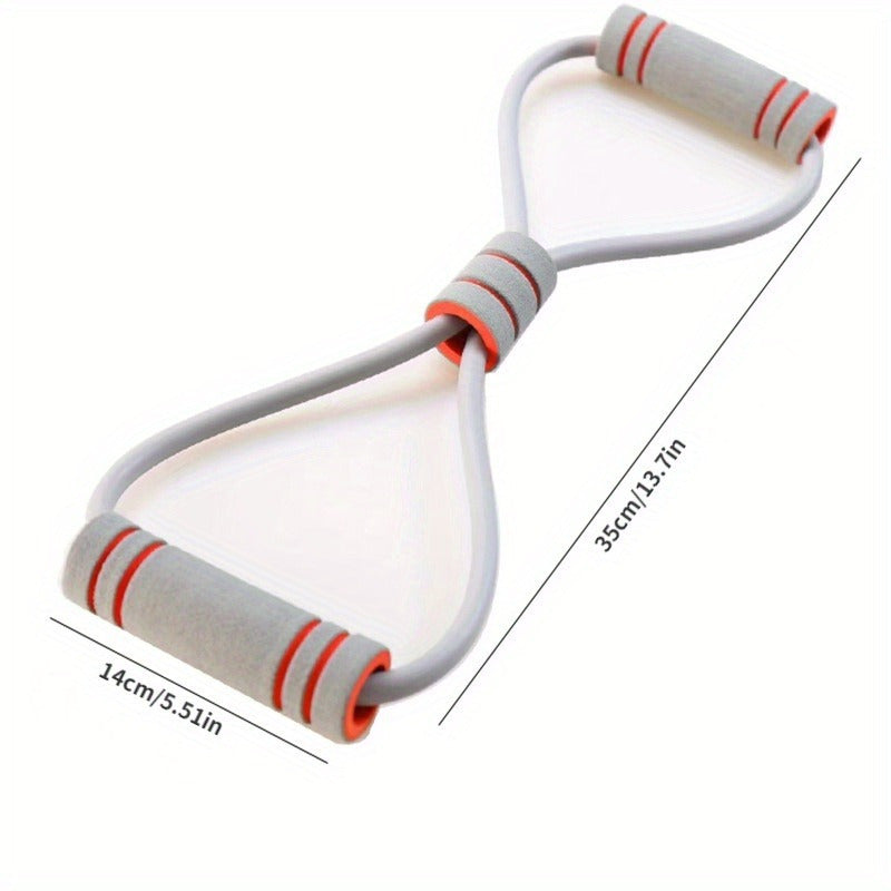 8 Shaped Yoga Resistance Rope for Stretching and Strength Training