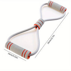 8 Shaped Yoga Resistance Rope for Stretching and Strength Training