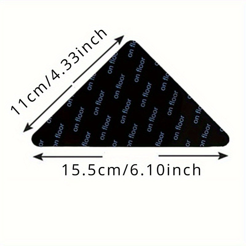 2pcs Reusable Carpet Sticker Non-slip Washable Prevent Carpet Moving Edges