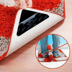 2pcs Reusable Carpet Sticker Non-slip Washable Prevent Carpet Moving Edges