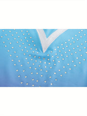 Breathable Stretchy Sleeveless Ballet Leotard Girls Dance Suit